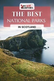 National Parks in Scotland Pinterest Image