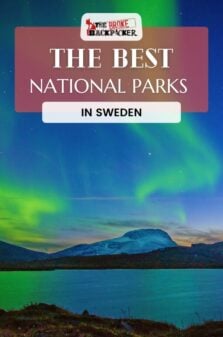 National Parks in Sweden Pinterest Image