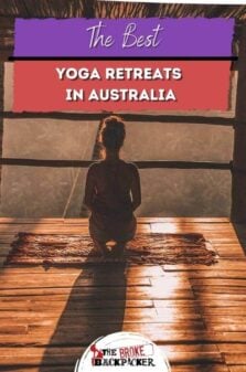 Best Yoga Retreats in Australia Pinterest Image
