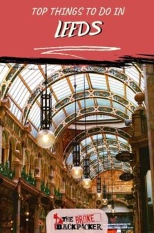 Things to do in Leeds Pinterest Image