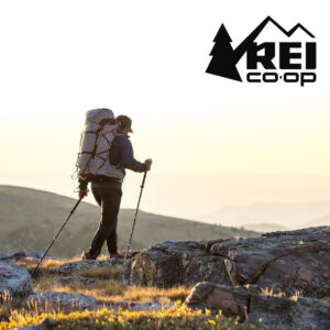 promotional banner for REI