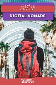 Digital Nomads in Spain Pinterest Image