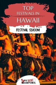 Festivals in Hawaii Pinterest Image