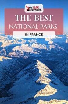 National Parks in France Pinterest Image