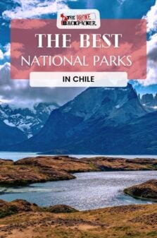 National Parks in Chile Pinterest Image