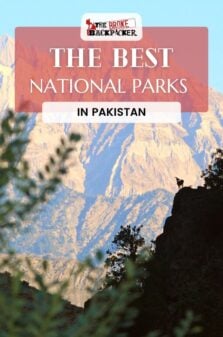 National Parks in Pakistan Pinterest Image