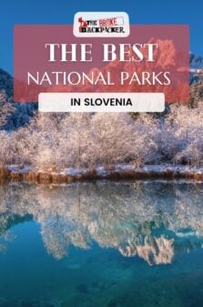 National Parks in Slovenia Pinterest Image