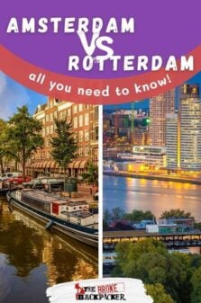 Amsterdam vs Rotterdam Pinterest Image