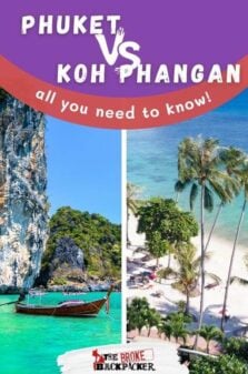 Phuket vs Koh Phangan Pinterest Image