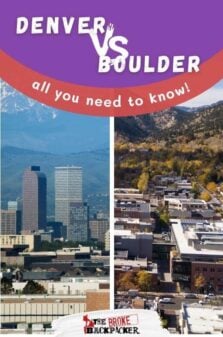 Denver vs Boulder Pinterest Image