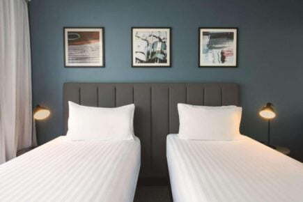 Compact Twin Room at Travelodge Hotel Hobart