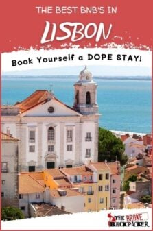 Bed and Breakfast in Lisbon Pinterest Image