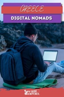 Digital Nomads in Greece Pinterest Image