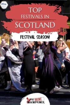 Festivals in Scotland Pinterest Image