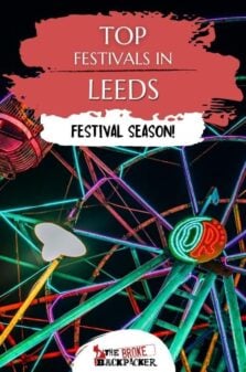 Festivals in Leeds Pinterest Image