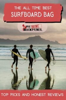 The Best Surfboard Bag for Travel in 2023 Pinterest Image