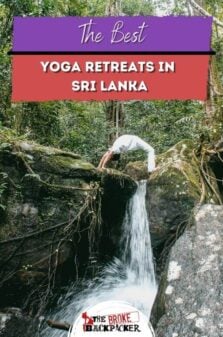 Best Yoga Retreats in Sri Lanka Pinterest Image