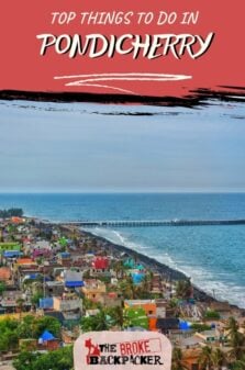 Things to do in Pondicherry Pinterest Image