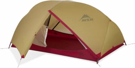 tent for bicycle tour