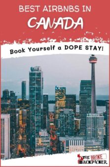 Best Airbnbs in Canada Pinterest Image