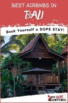Best Airbnbs in Bali Pinterest Image