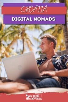Digital Nomads in Croatia Pinterest Image