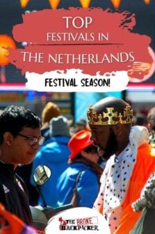 Festivals in Netherlands Pinterest Image