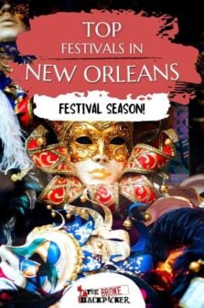 Festivals in New Orleans Pinterest Image