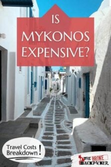 Is Mykonos Expensive Pinterest Image