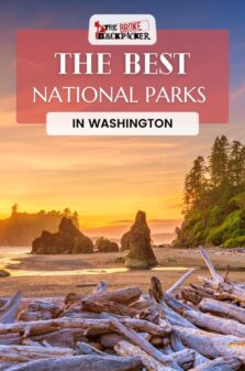 National Parks in Washington Pinterest Image