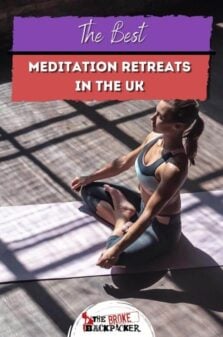 Best Meditation Retreats in UK Pinterest Image