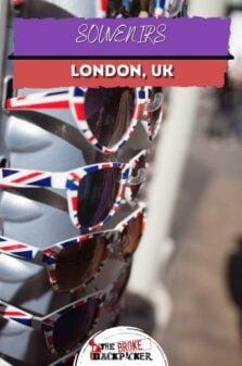 London Souvenirs Pinterest Image