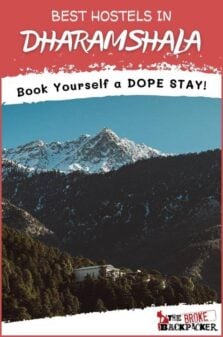 Best Hostels in Dharamshala Pinterest Image