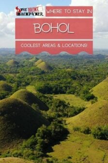 Where to Stay in Bohol Pinterest Image