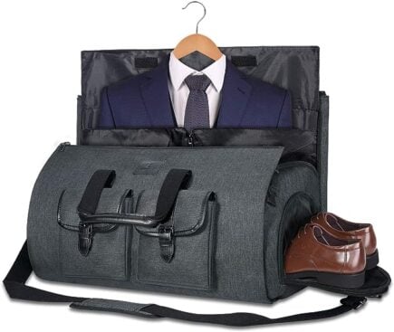 travel duffel bag with compartments