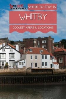 Where to Stay in Whitby Pinterest Image
