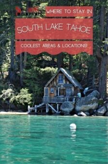 Where to Stay in South Lake Tahoe Pinterest Image