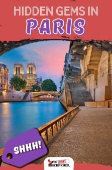 Hidden Gems in Paris Pinterest Image