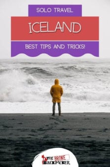 Solo Travel in Iceland Pinterest Image