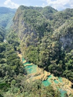 Cahabón River at Semuc Champey, Guatemala