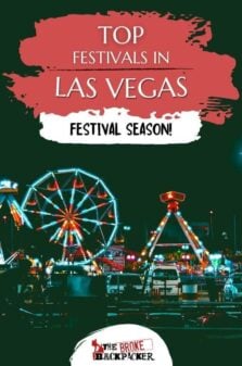 Festivals in Las Vegas Pinterest Image