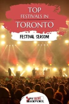 Festivals in Toronto Pinterest Image