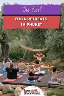Best Yoga Retreats in Phuket Pinterest Image