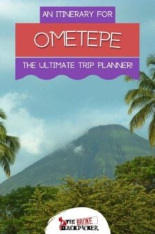Ometepe Itinerary Pinterest Image