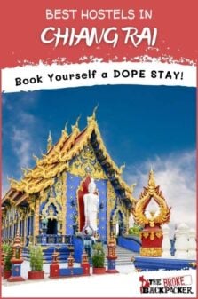 Best Hostels in Chiang Rai Pinterest Image