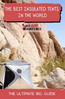 The Best Insulated Tents In The World – BIG Guide Pinterest Image