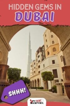 Hidden Gems in Dubai Pinterest Image