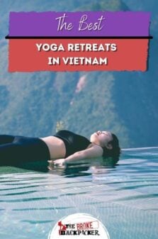 Best Yoga Retreats in Vietnam Pinterest Image