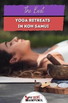 Best Yoga Retreats in Koh Samui Pinterest Image