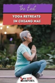 Best Yoga Retreats in Chiang Mai Pinterest Image